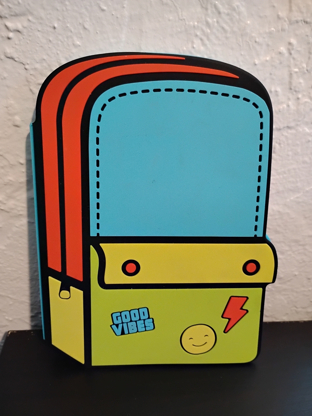 Silicone Backpack Journal Ruled Pages Pen + Gear * New